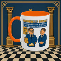 Masonic Mugs - Welcome to the Club - Membership Secretary Printify