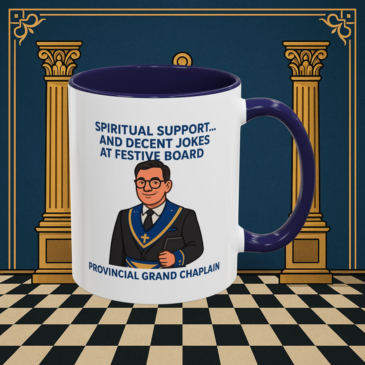 Masonic Mugs - Divine Humor - Provincial Grand Chaplain Printify