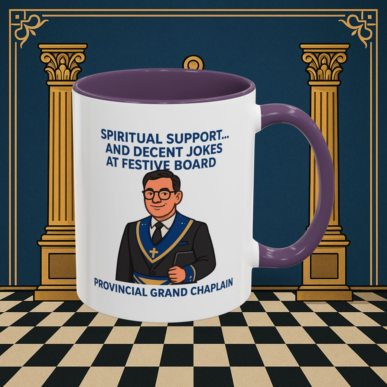Masonic Mugs - Divine Humor - Provincial Grand Chaplain Printify