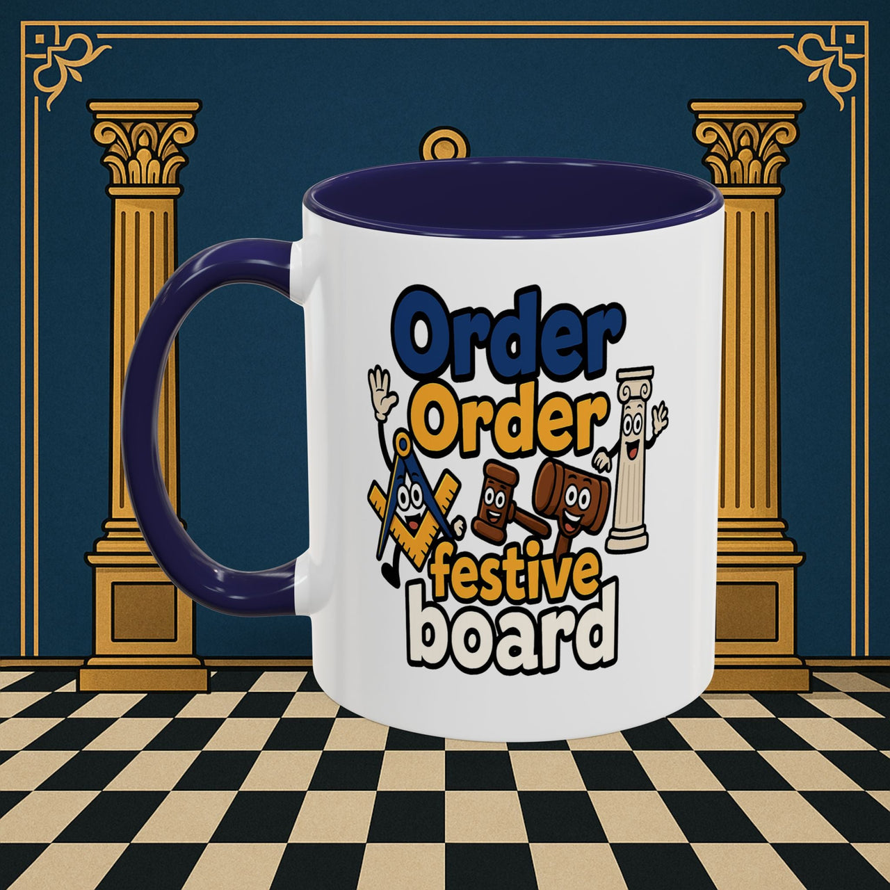 Masonic Mugs - Order Festive Board Printify