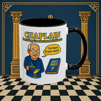 Masonic Mugs Ready to Go - Comfort in Faith - Chaplain Printify