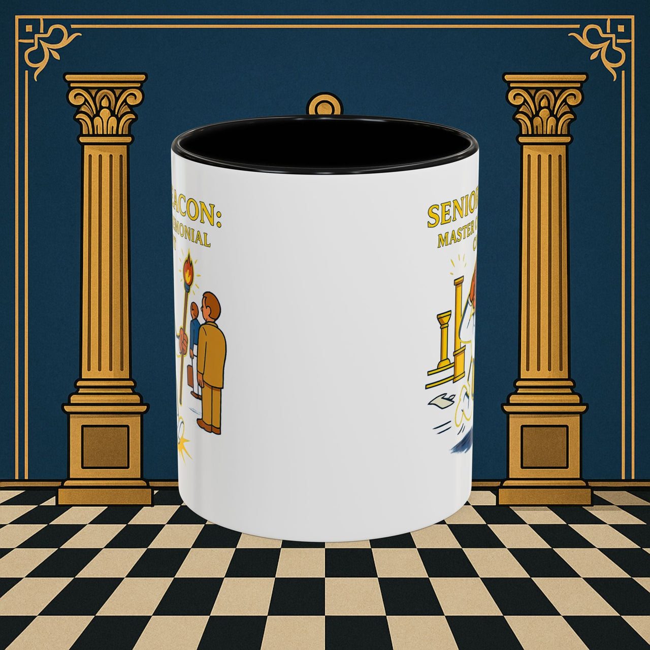 Masonic Mugs - Senior Deacon's CrossFit Challenge - Senior Deacon Printify