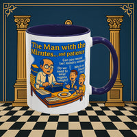 Masonic Mugs - Bureaucratic Blues - Secretary Printify