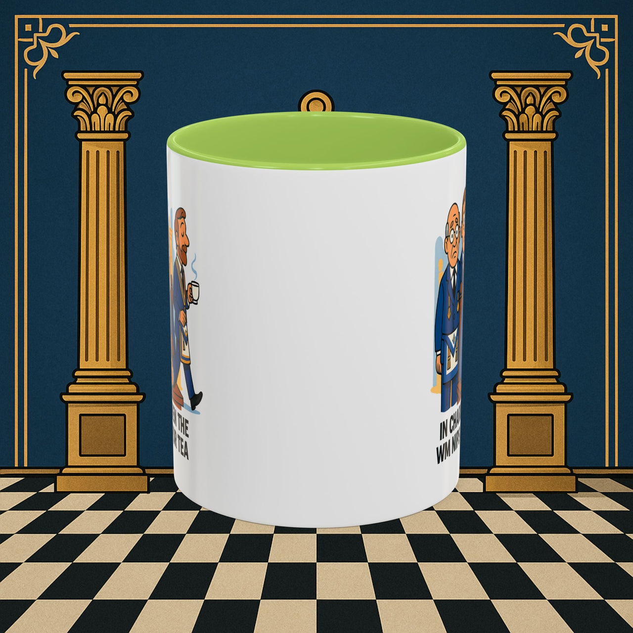 Masonic Mugs - Tea Time Troubles - Senior Warden Printify