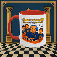 Masonic Mugs - Lodge Maestro - Organist Printify