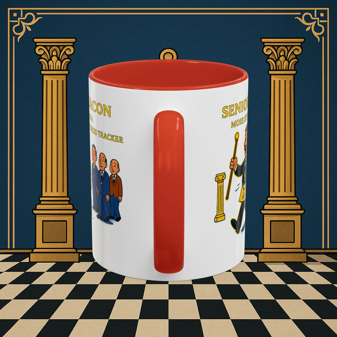 Masonic Mugs - Stepping Out - Senior Deacon Printify