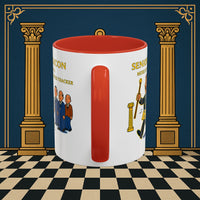 Masonic Mugs - Stepping Out - Senior Deacon Printify