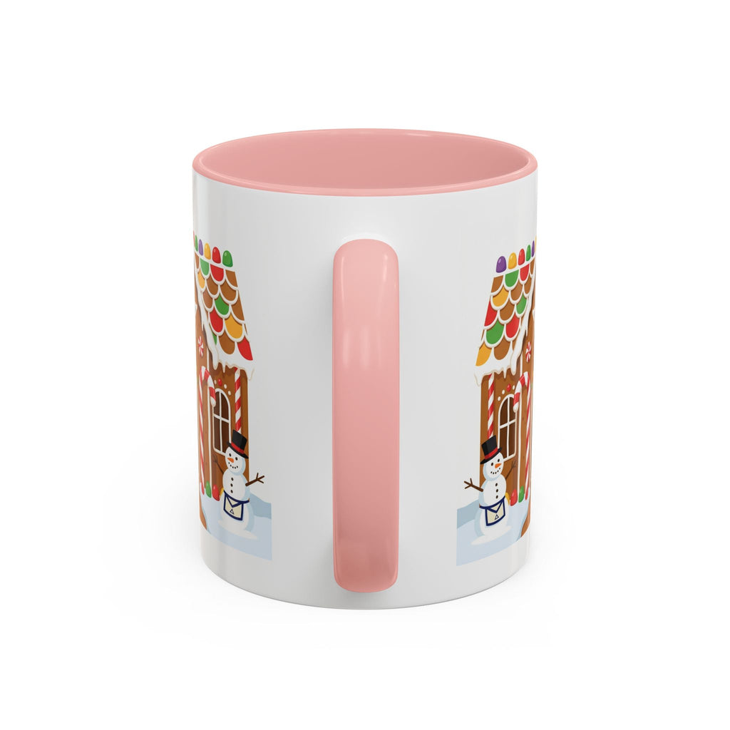 Masonic Gingerbread House — Festive Freemason Holiday Ugly Sweater Design Printify