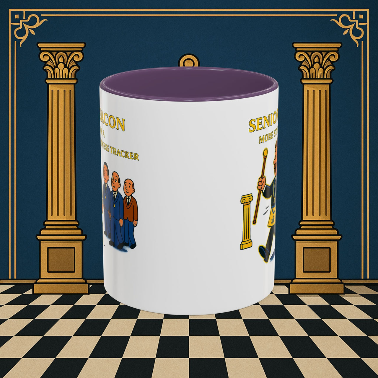 Masonic Mugs - Stepping Out - Senior Deacon Printify