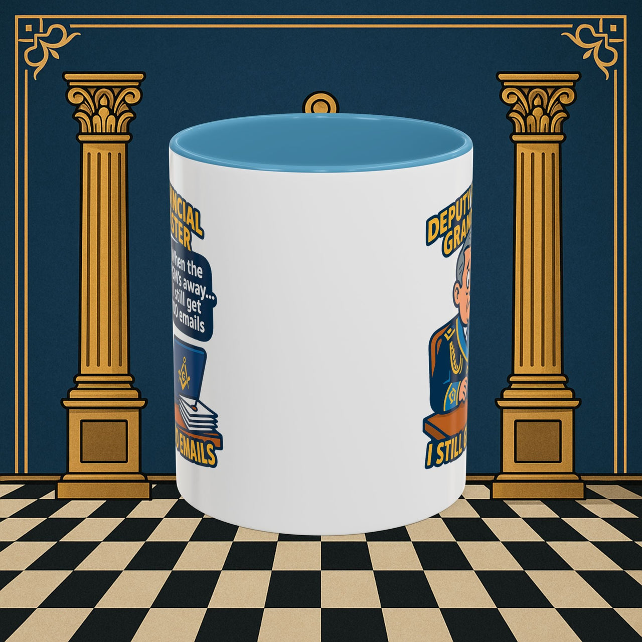 Masonic Mugs - Email Overload - Deputy Provincial Grand Master Printify