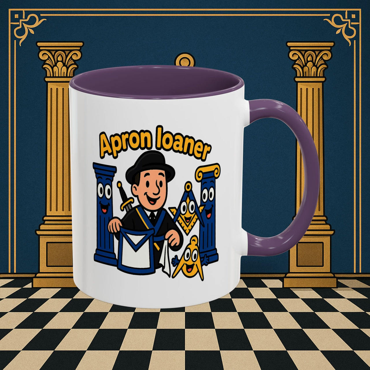 Masonic Mugs - Masonic Mirth - Tyler Printify