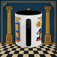 Masonic Mugs - Masonic Anticipation: Lodge Ninja in Waiting, Junior Deacon Printify