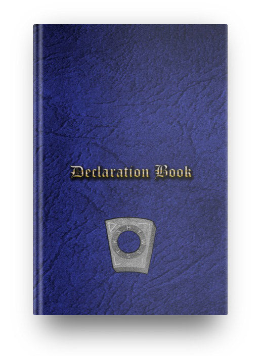 Mark Masonic Declaration Book (A5) Raven Masonic