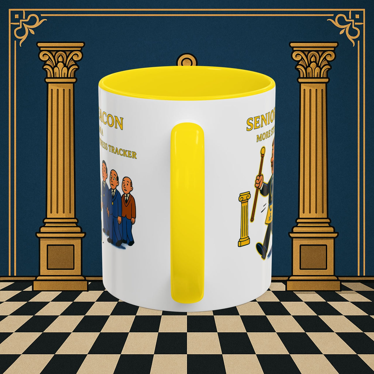 Masonic Mugs - Stepping Out - Senior Deacon Printify