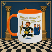 Masonic Mugs - Stepping Out - Senior Deacon Printify