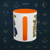 Masonic Mugs – Grumpy Old Past Master (Accent Coloured 11oz Mug) Printify