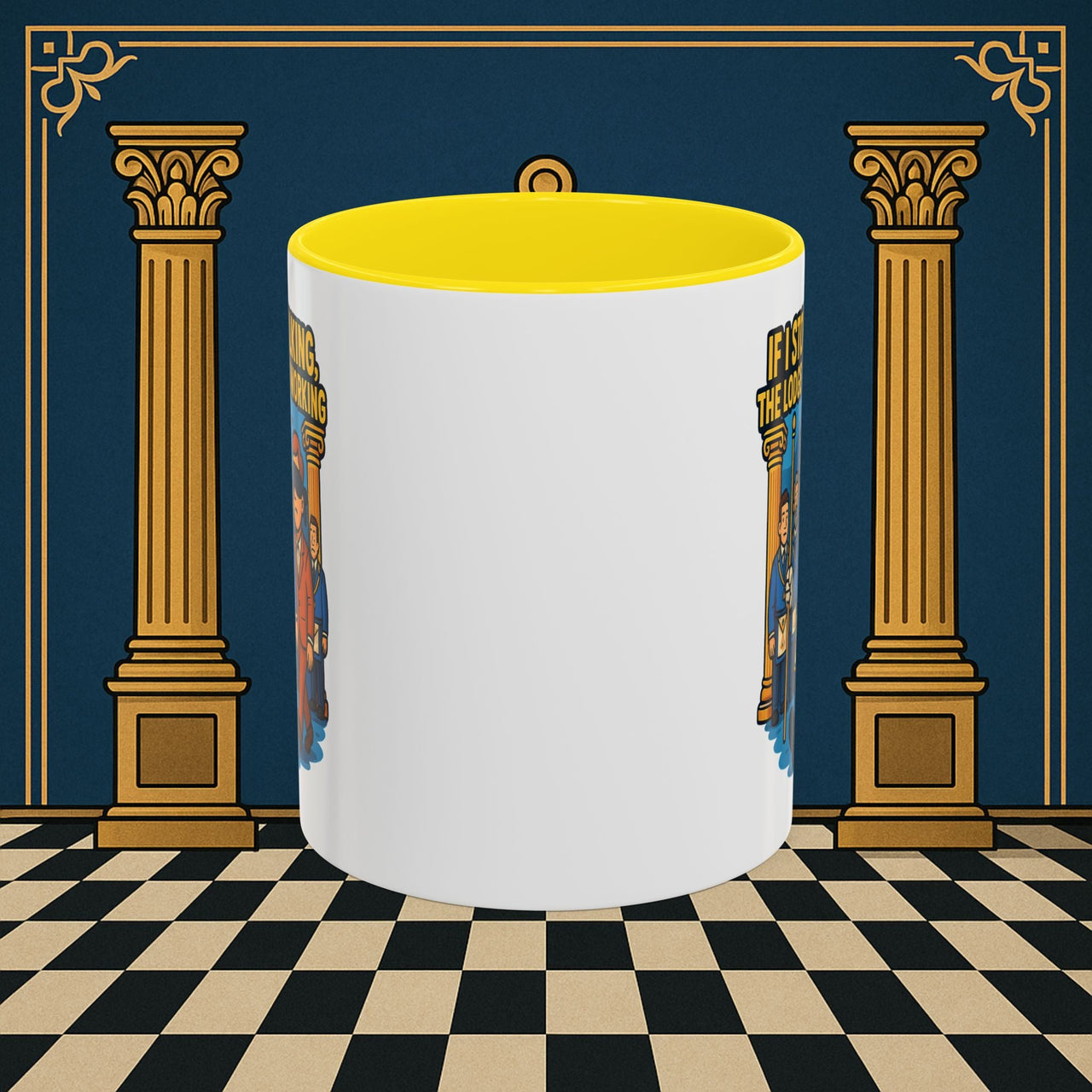 Masonic Mugs - Walking the Masonic Path - Senior Deacon Printify