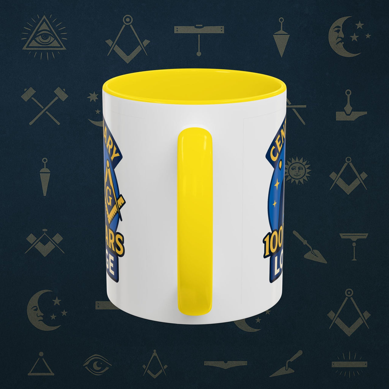 Masonic Mugs - Centennial Brotherhood - 100 years lodge anniversary Printify