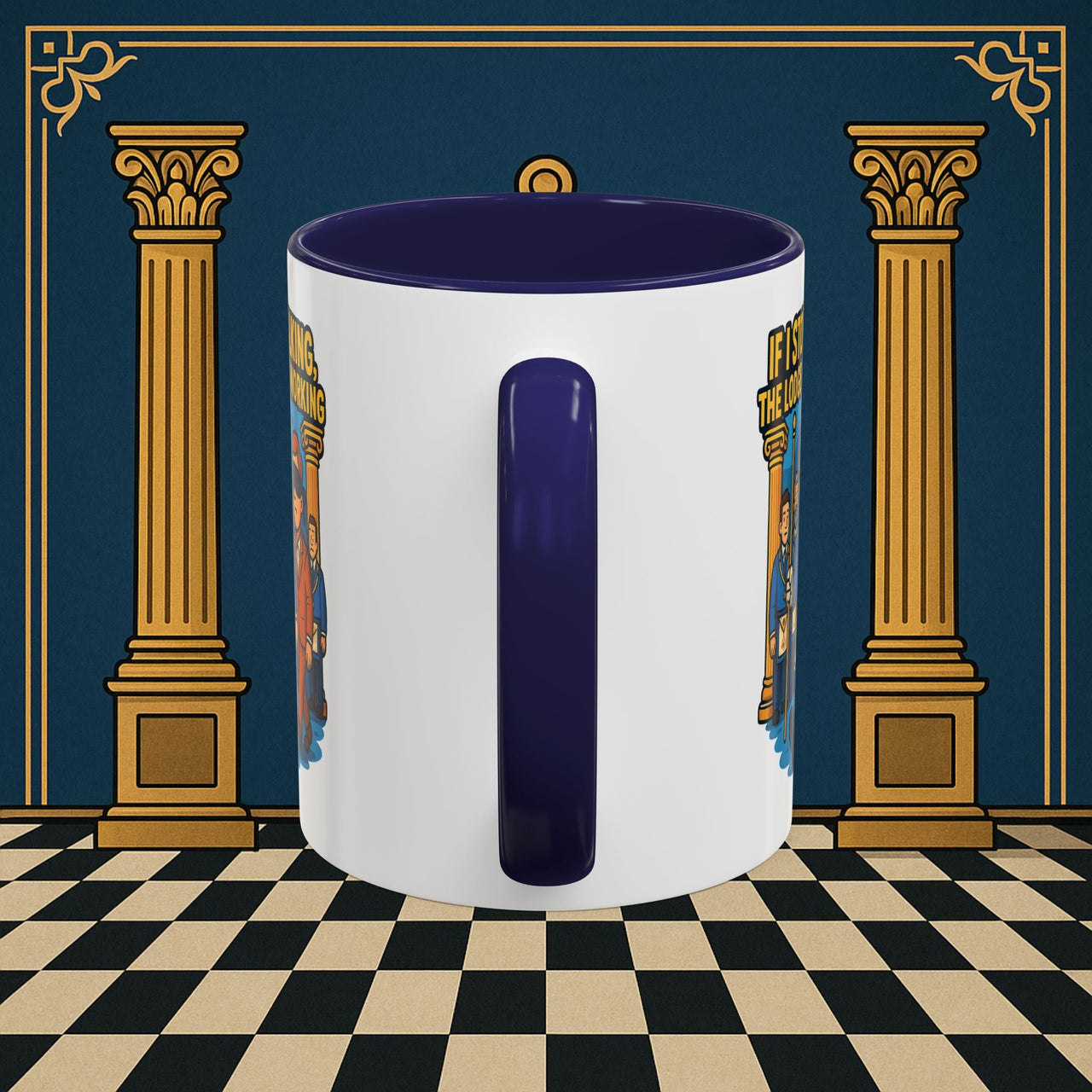 Masonic Mugs - Walking the Masonic Path - Senior Deacon Printify