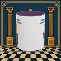 Masonic Mugs Ready to Go – Wrong Ritual (Accent Coloured 11oz Mug) Printify