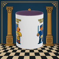 Masonic Mugs - Accent Coloured 11oz Mug - Masonic Mayhem - Inner Guard Printify