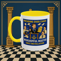 Masonic Mugs - Leadership Labyrinth - Worshipful Master Printify