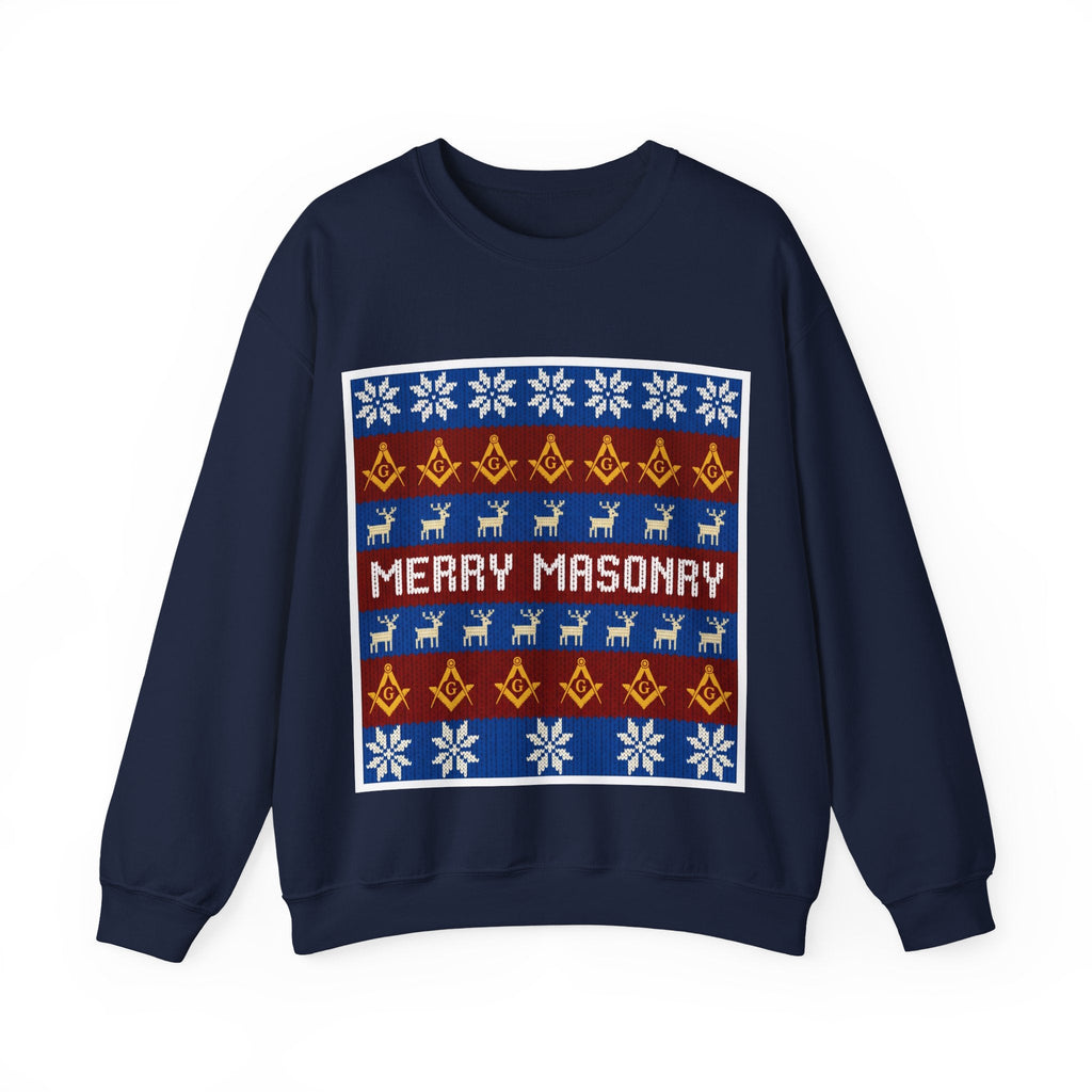 Merry Masonry Masonry Sweatshirt Printify