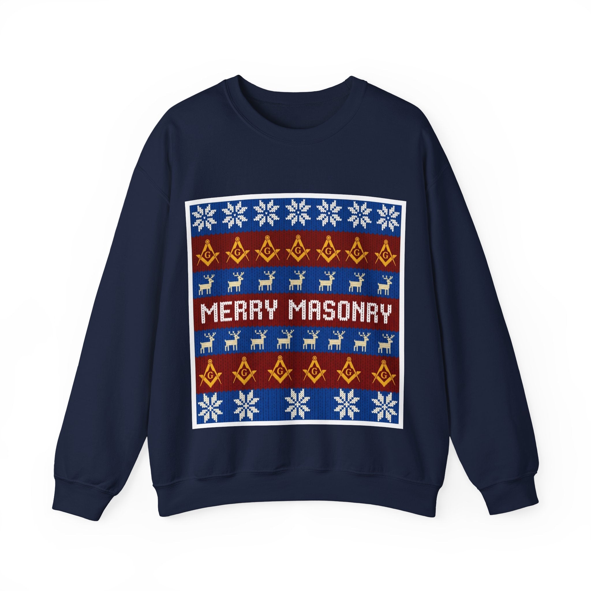 Merry Masonry Masonry Sweatshirt Printify