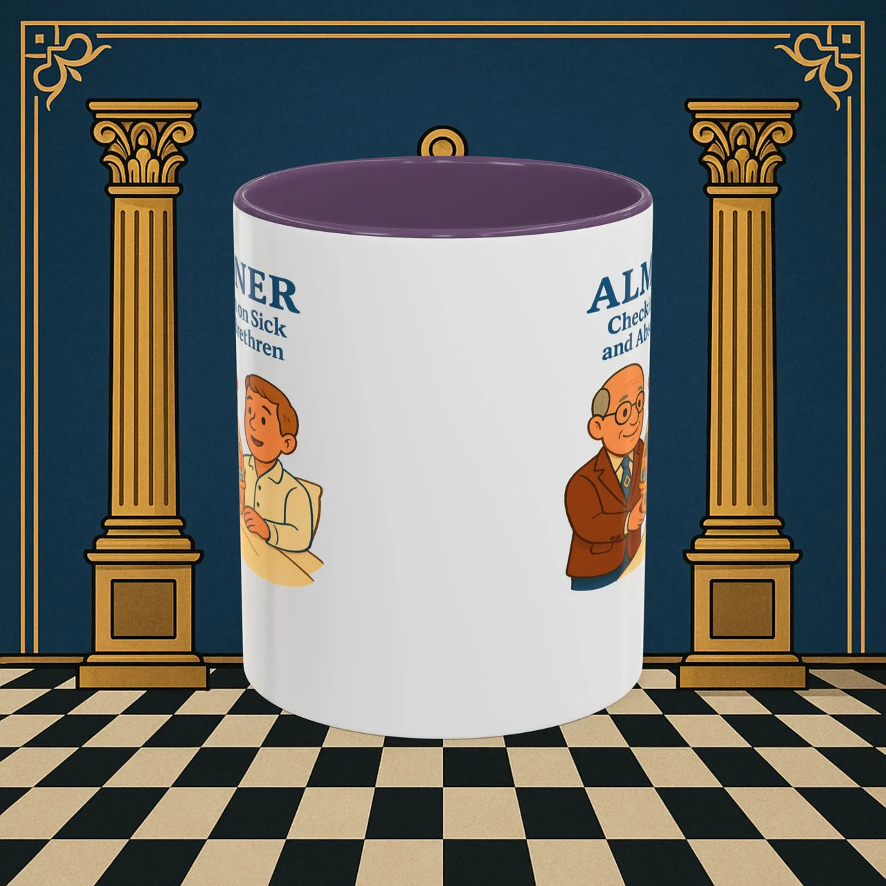 Masonic Mugs - Compassion Basket - Almoner Printify
