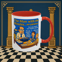 Masonic Mugs - Bureaucratic Blues - Secretary Printify