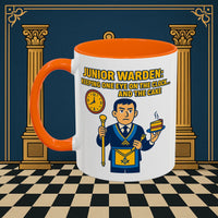 Masonic Mugs - Masonic Vigilance: Junior Warden's Timekeeping Duty,  Junior Warden Printify