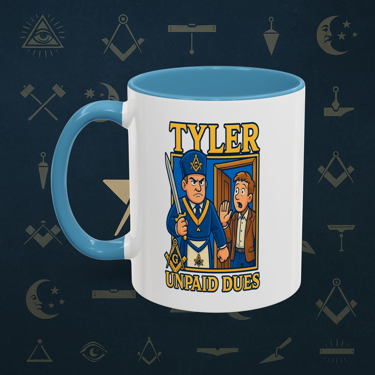 Masonic Mugs - Tyler's Reckoning - Tyler Printify
