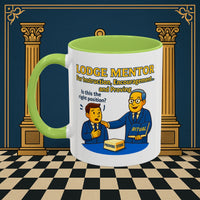 Masonic Mugs - Lodge Mentor Guidance: Masonic Ritual Instruction, Lodge Mentor Printify