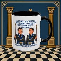 Masonic Mugs - Guiding Light of Masonic Tradition - Provincial Grand Deacons Printify