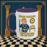 Masonic Mugs - Masonic Moments: Lodge Officer's Tea Time, Junior Warden Printify