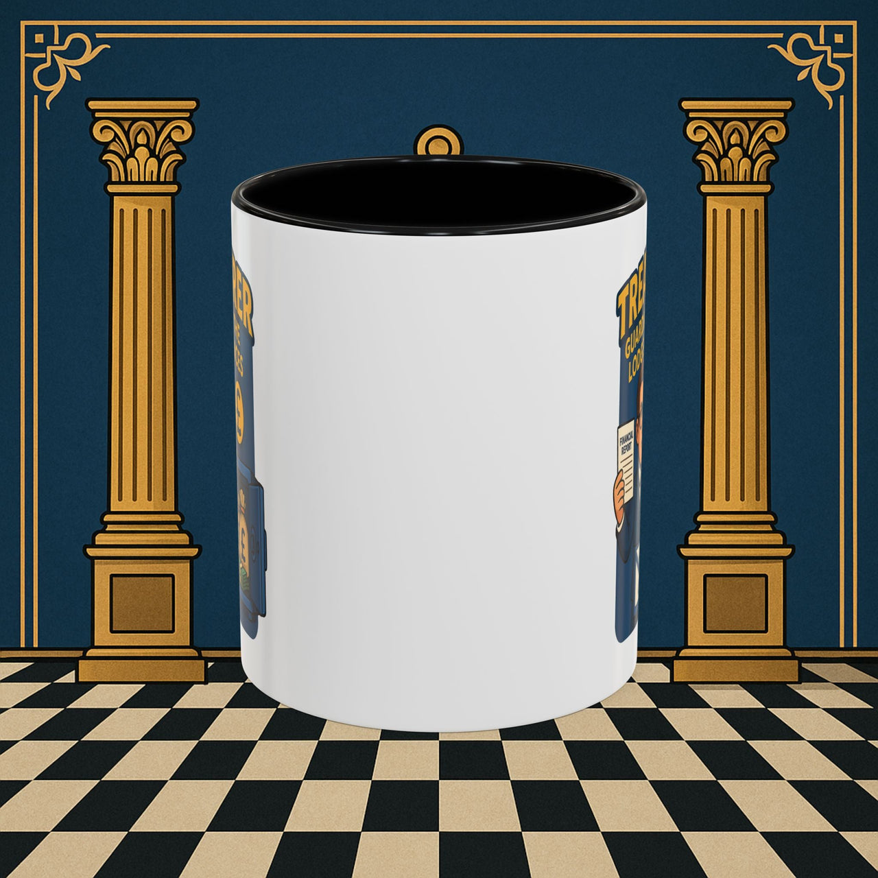 Masonic Mugs - Masonic Money Master - Treasurer Printify