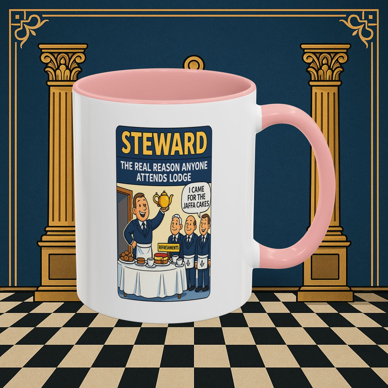 Masonic Mugs - Fraternal Feast - Steward Printify