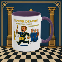 Masonic Mugs - Stepping Out - Senior Deacon Printify
