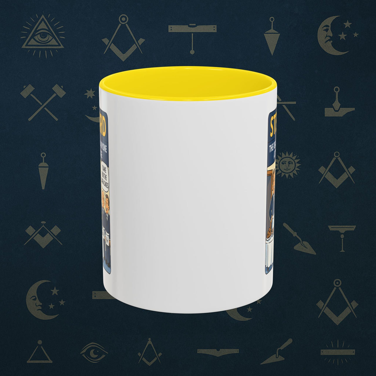 Masonic Mugs - Cake and Conspiracy - Steward Printify