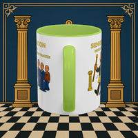 Masonic Mugs - Stepping Out - Senior Deacon Printify