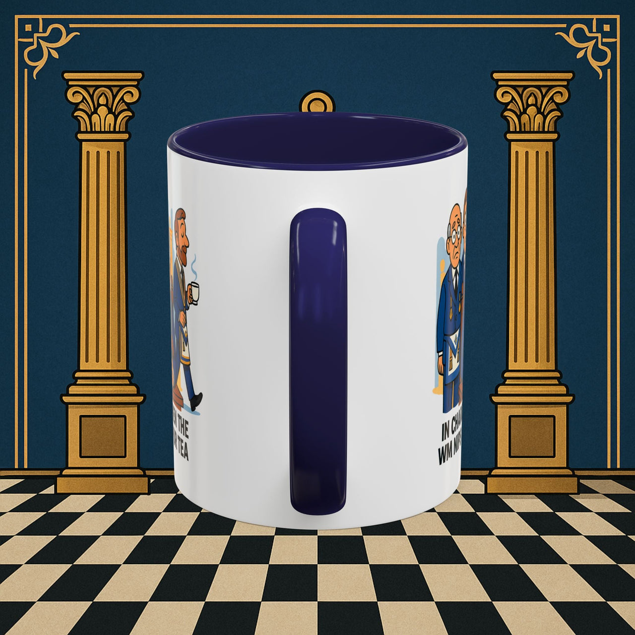 Masonic Mugs - Tea Time Troubles - Senior Warden Printify