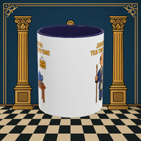 Masonic Mugs - Junior Warden: Tea Time is Sacred, Junior Warden Printify