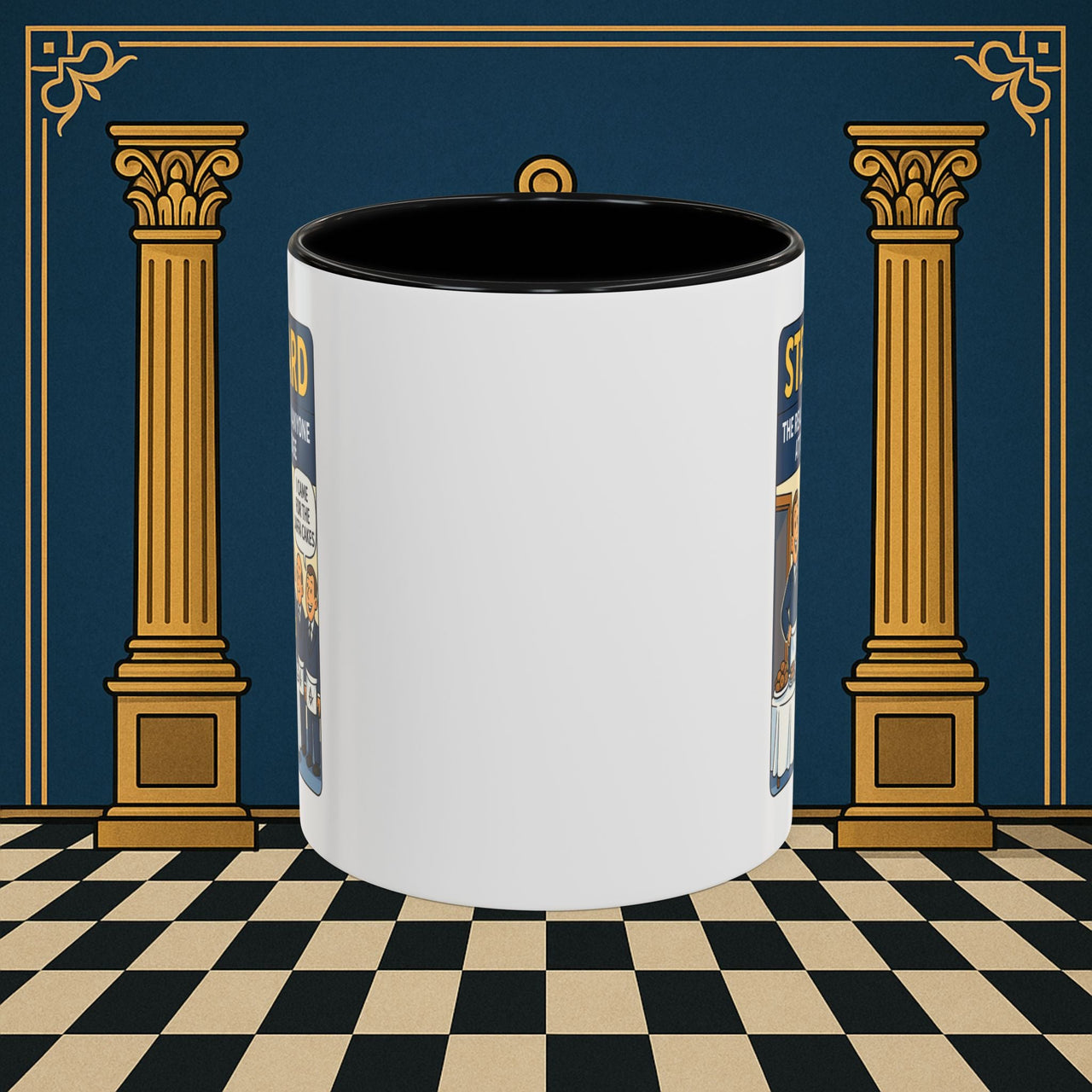Masonic Mugs - Fraternal Feast - Steward Printify