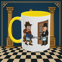 Masonic Mugs – Master of Improvisation (Accent Coloured 11oz Mug) Printify