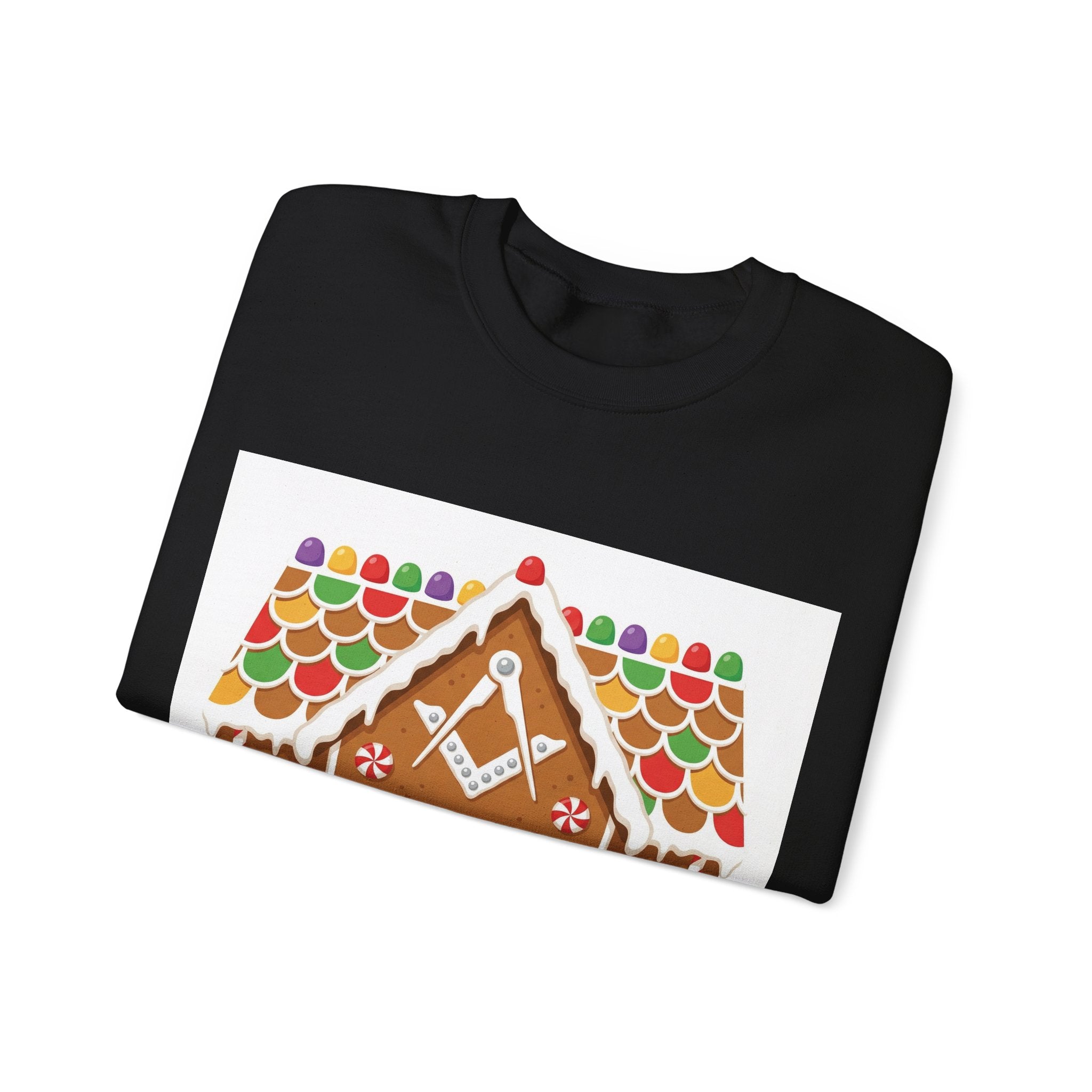Masonic Gingebread Lodge Masonry Masonry Sweatshirt Printify
