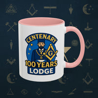 Masonic Mugs - Centennial Brotherhood - 100 years lodge anniversary Printify