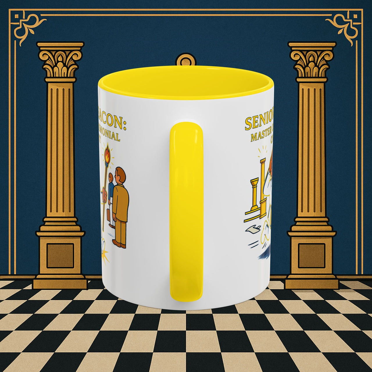 Masonic Mugs - Senior Deacon's CrossFit Challenge - Senior Deacon Printify