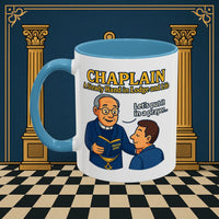 Masonic Mugs - Divine Guidance - Chaplain Printify