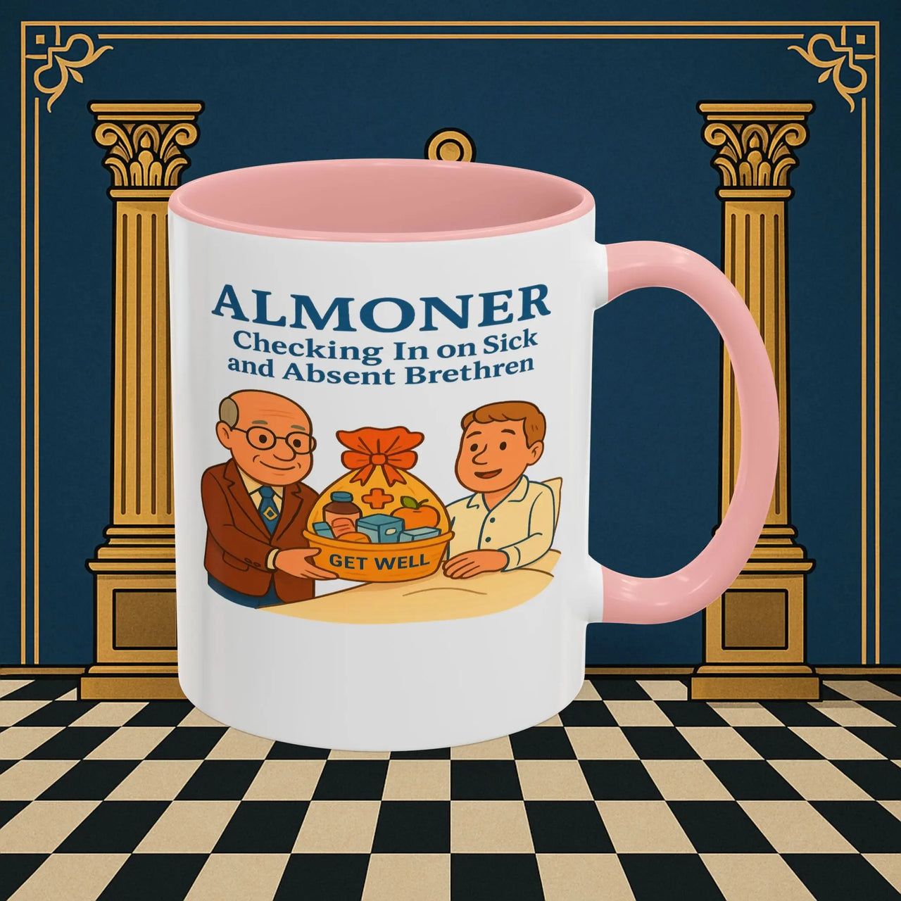 Masonic Mugs - Compassion Basket - Almoner Printify