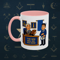 Masonic Mugs - The Masonic Moment - Worshipful Master Printify